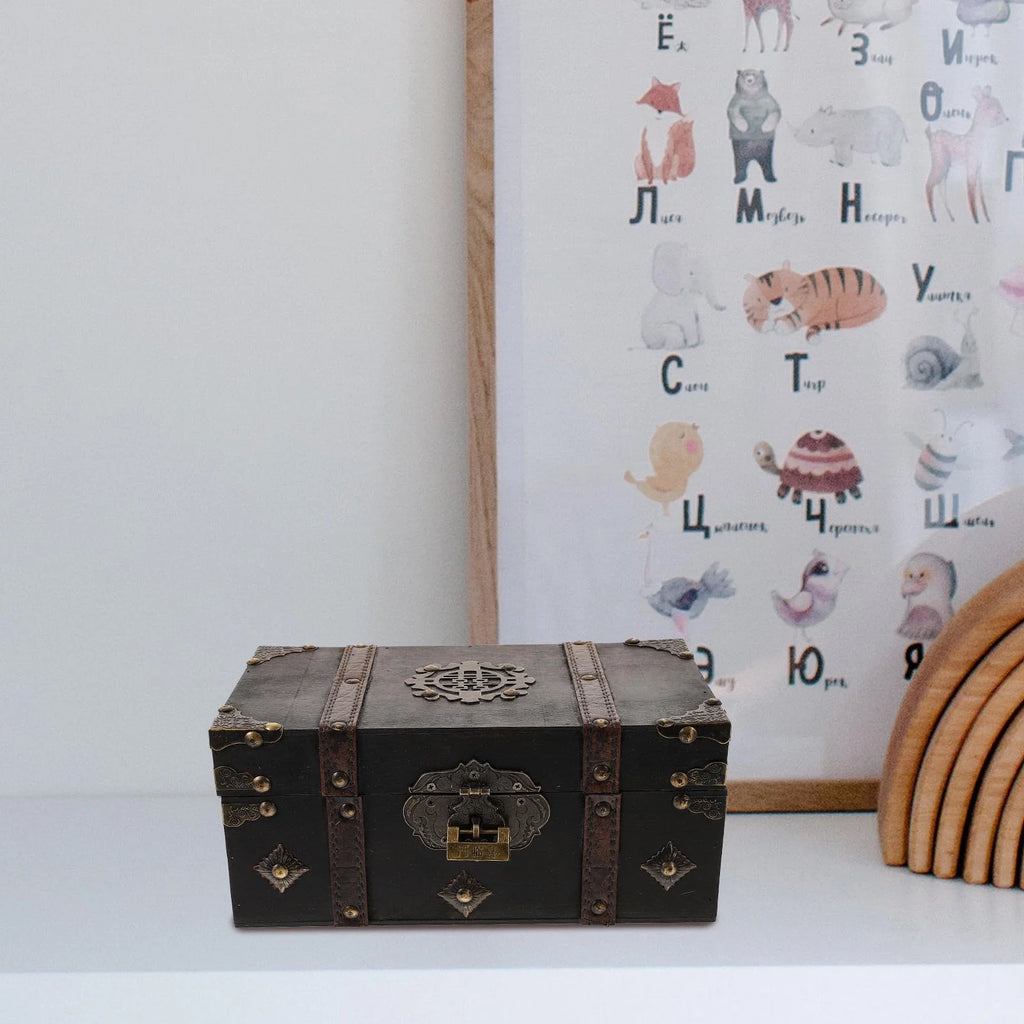 Vintage Storage Boxes with Lids Organizer T394296