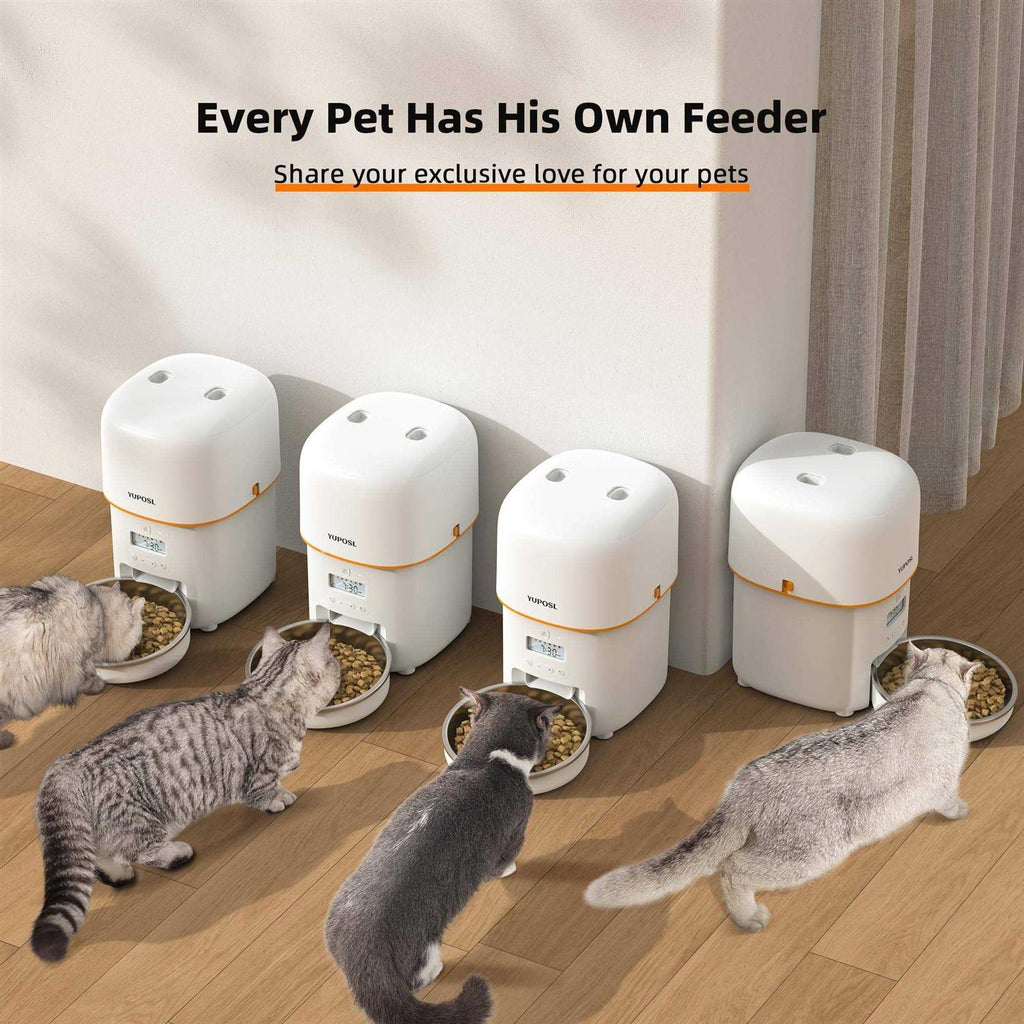 Automatic Cat Feeder 8 Cup Cat Food Dispenser E808174