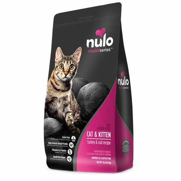 Grain-Free Turkey & Cod Dry Cat & Kitten Food C568430