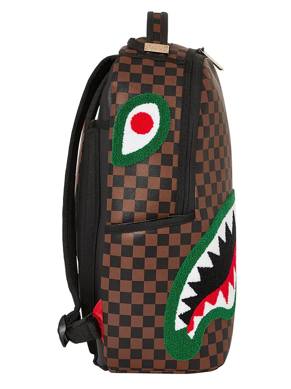Chenille Backpack, Brown X2664