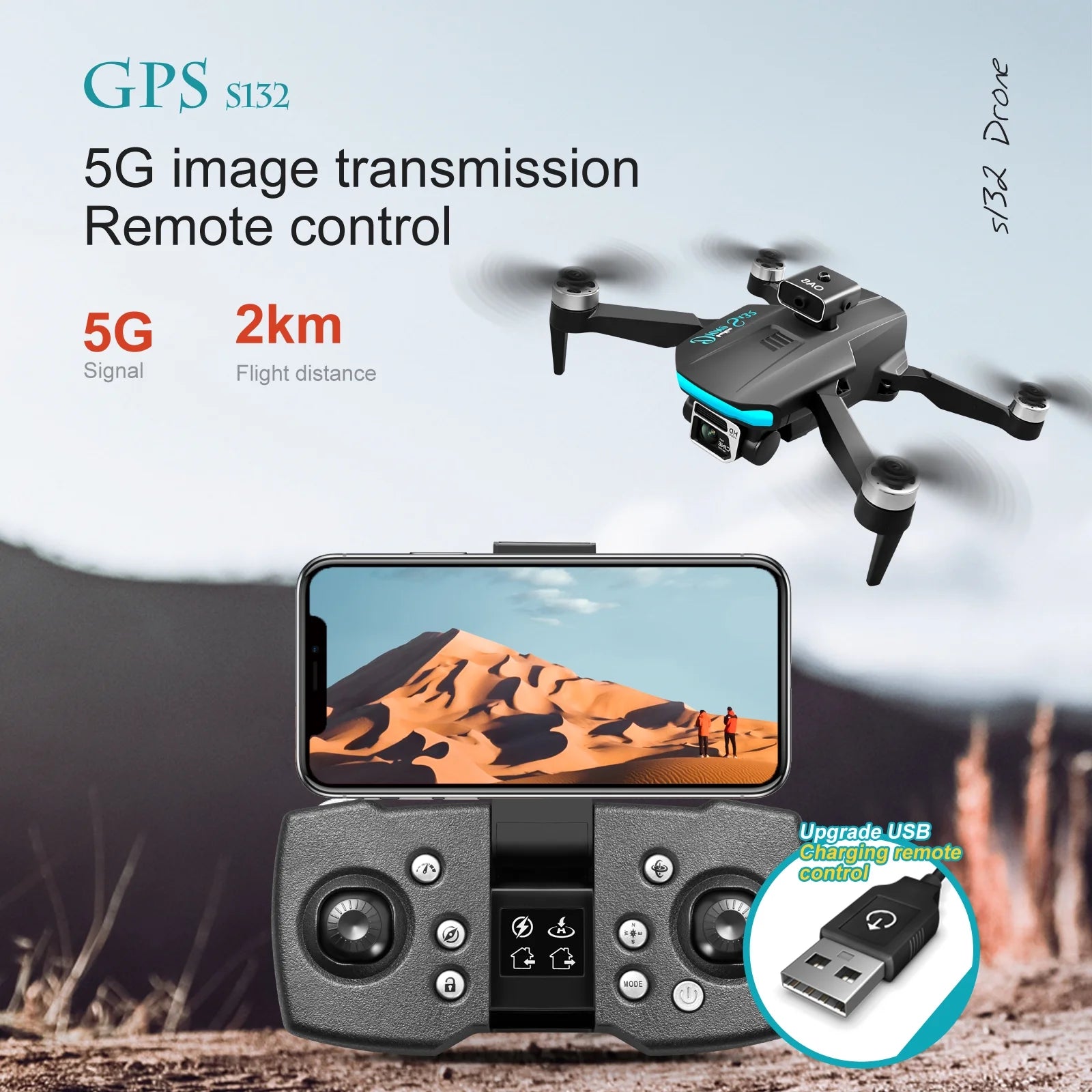Drone with Camera 8K GPS Quadcopter for Adults P100127