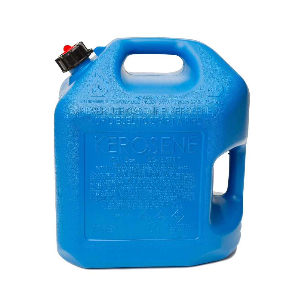 5 Gal Kerosene Gas Can Container with Spout (4 Pk) O36422