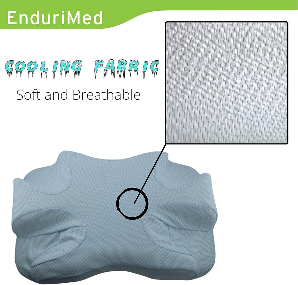 CPAP Pillow Bundle with Cooling Fabric Case for Side Sleepers Z760