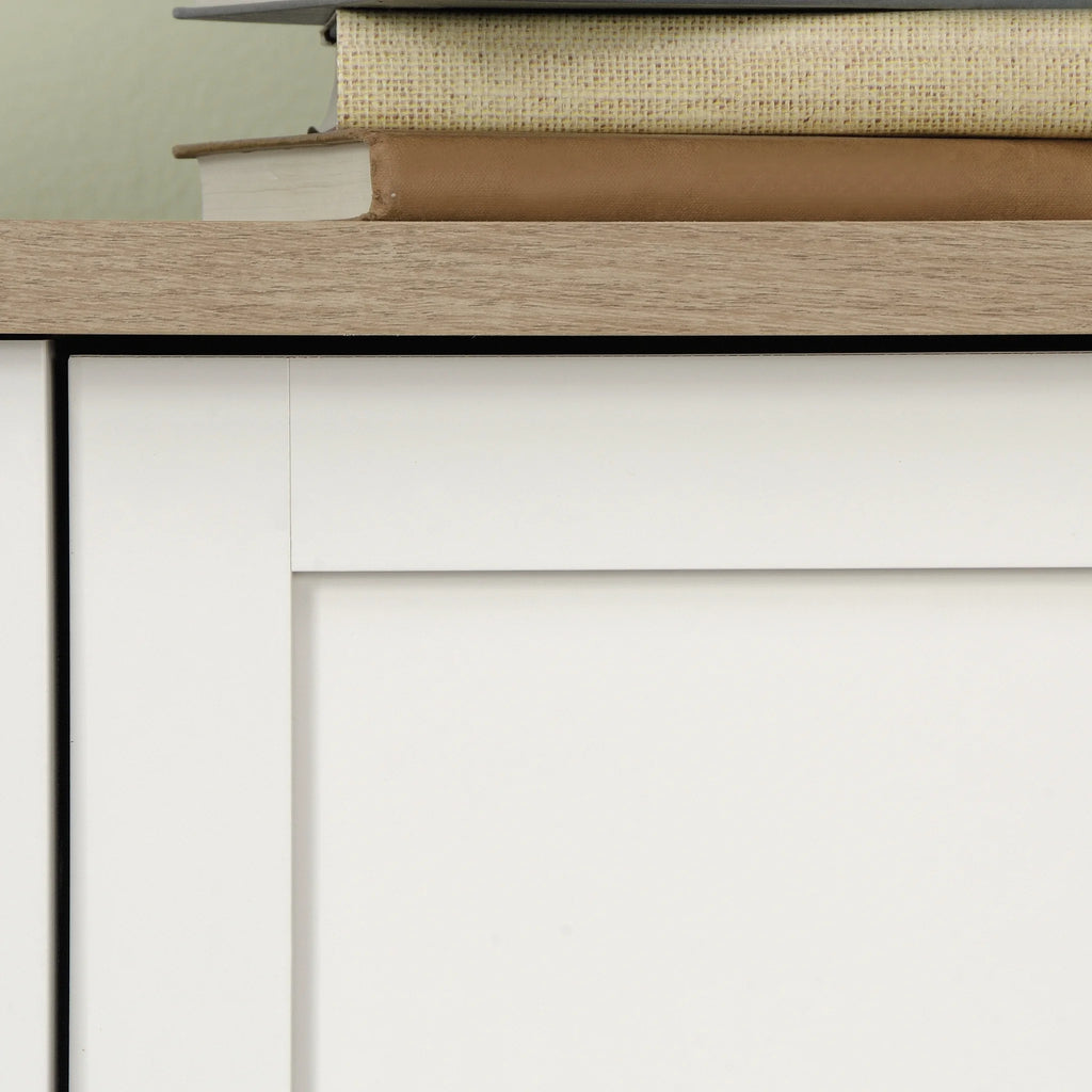 Soft White Armoire B55246