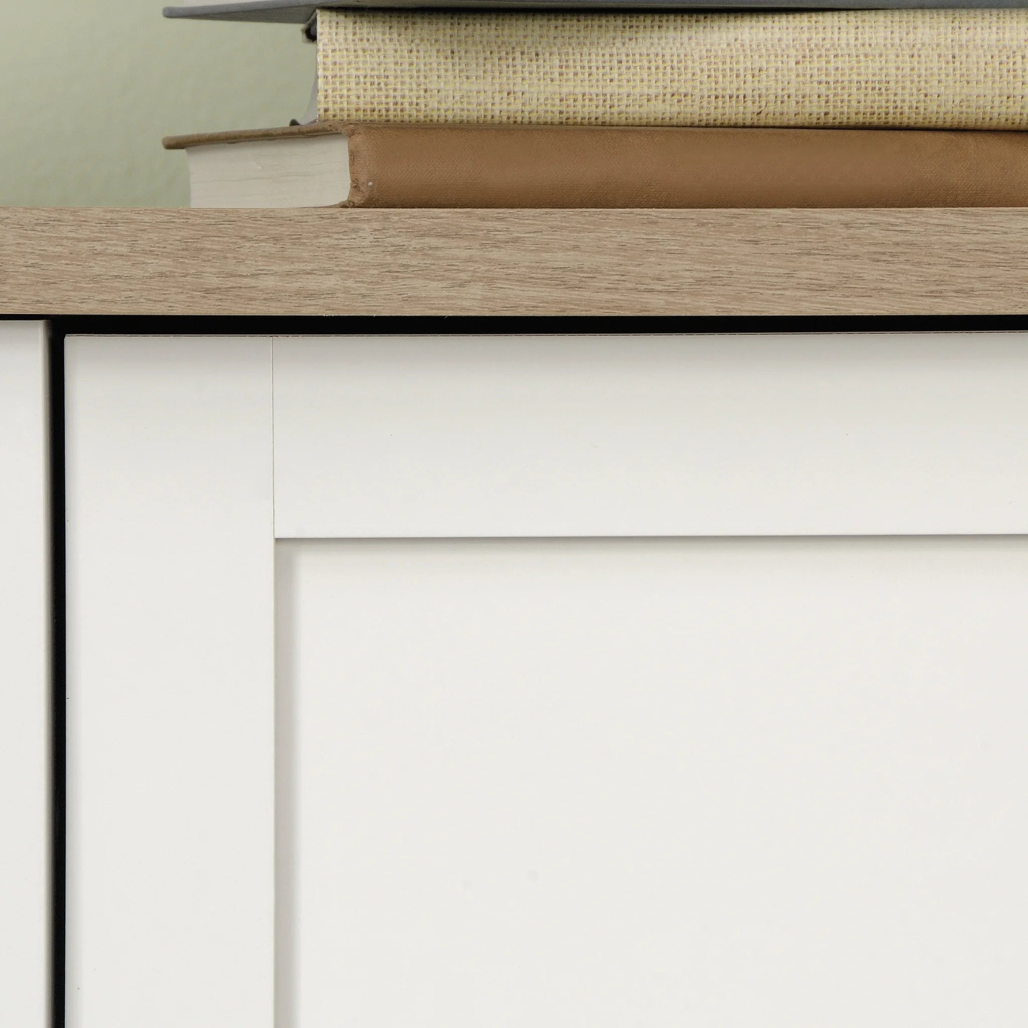 Soft White Armoire B55246