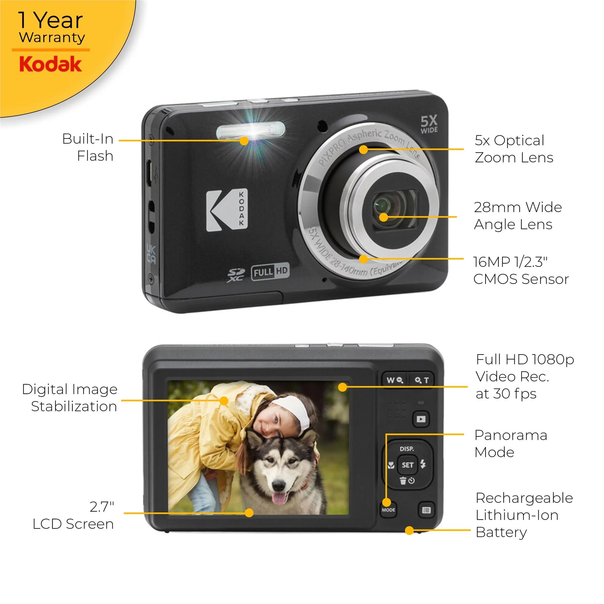 Digital Camera with Accessories W97230