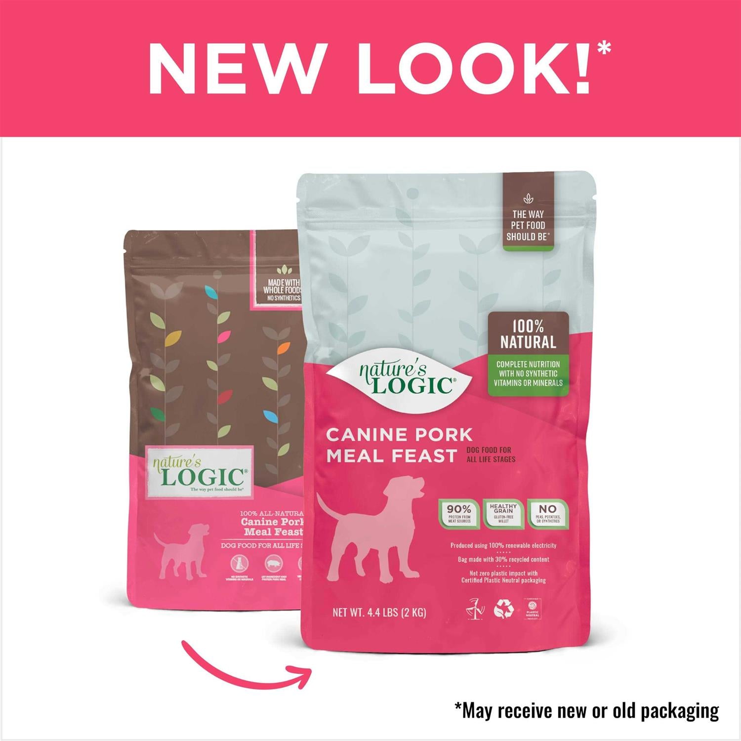 Pork Meal Feast Dry Dog Food E810