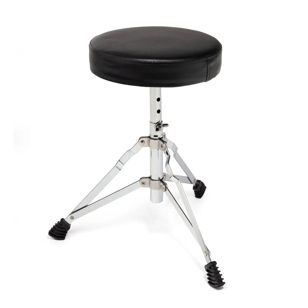 Junior Drum Set with Brass Cymbals and Adjustable Throne K521