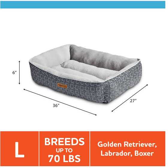 Lounger Dog Bed B19668