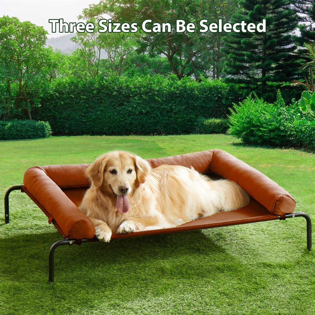 Large Elevated Cooling Dog Bed for Large Dogs Outdoor O675152