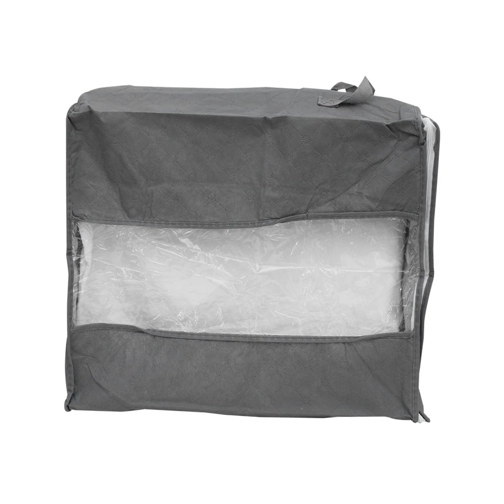Cotton Rope Storage Bag 44x30x48cm Grey W329