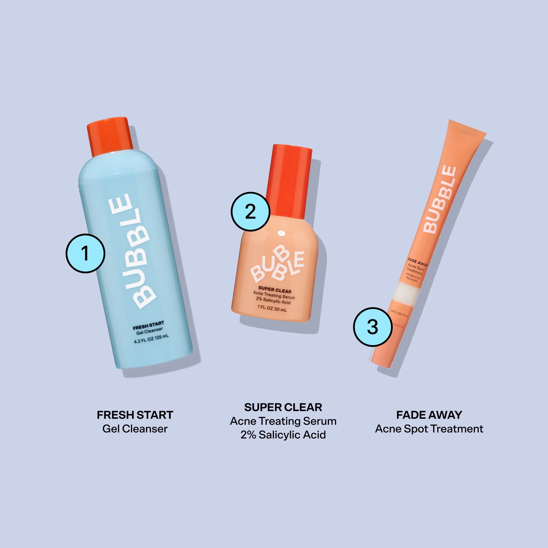 Acne Kit for All Skin Types, 3 Items P5842