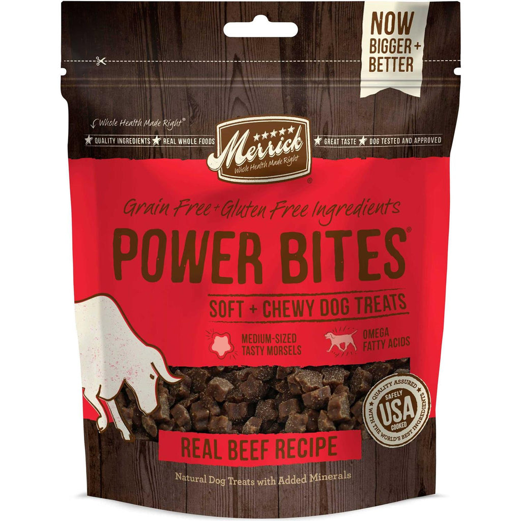 Real Beef Power Bites Dog Treats T94990