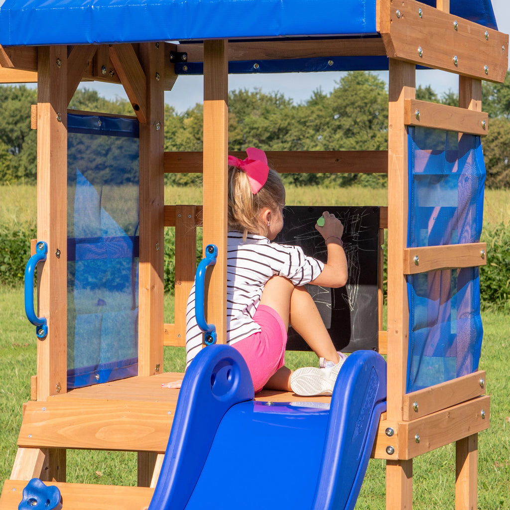 Wooden Cedar Swing Set K235