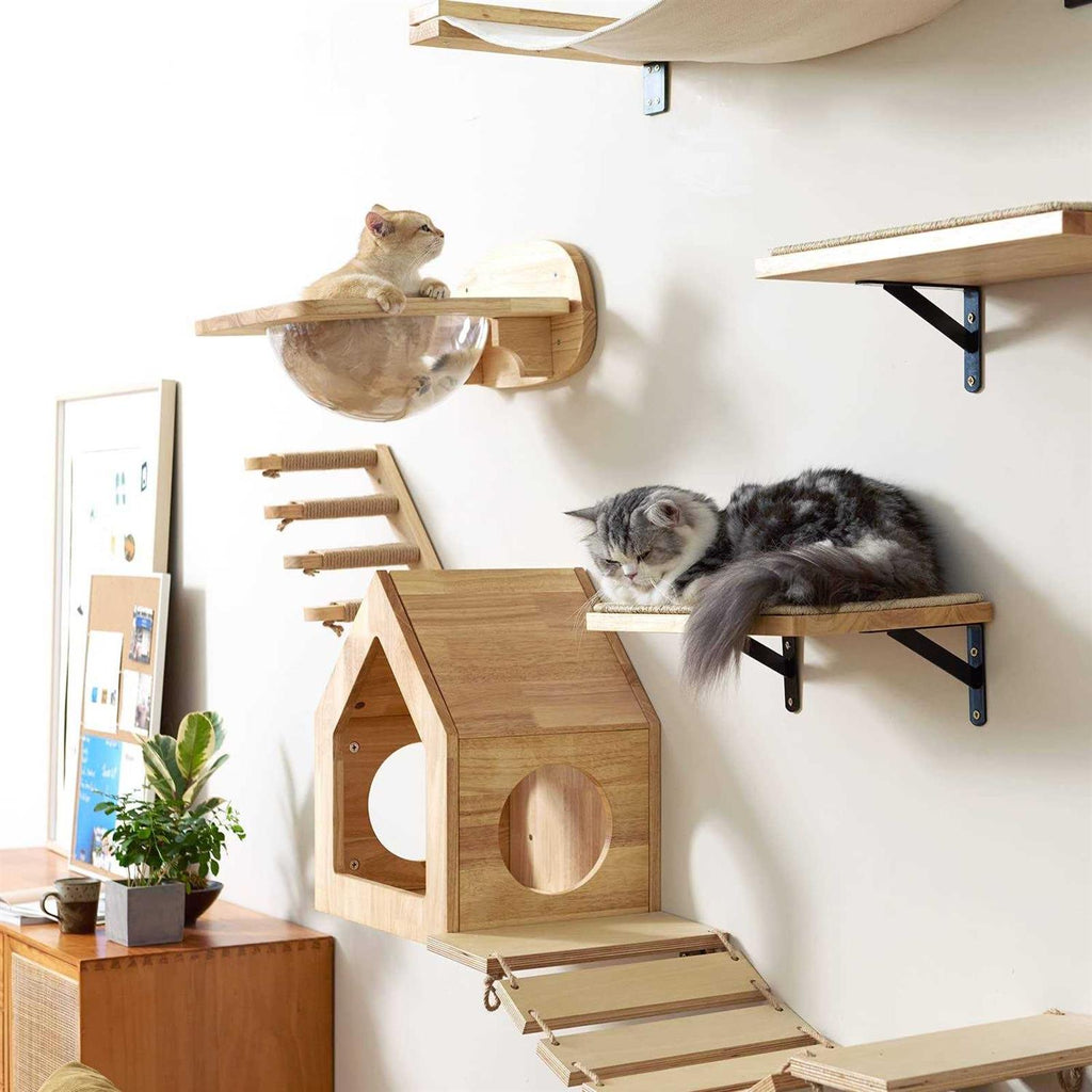 Cat Wall Furniture Set with 2 Pedals K693