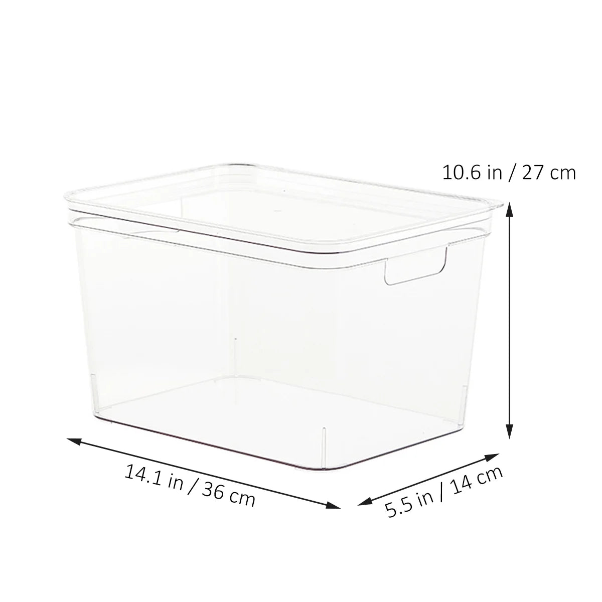 Storage Box Scratch-resistant Container 36X27X14CM H21267