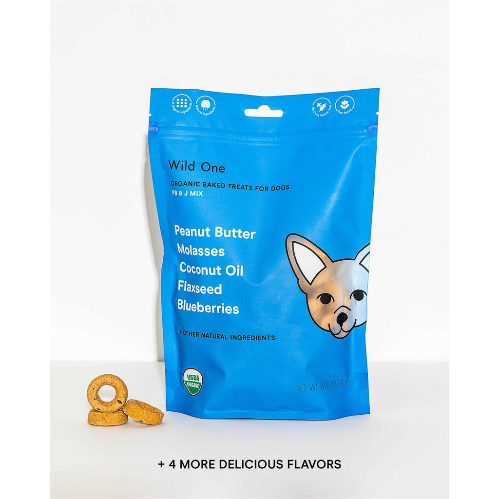 Organic Baked Fruit Salad Dog Treats Z2206