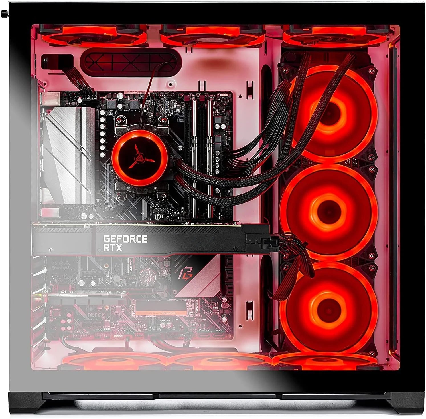 Gaming Desktop PC with AMD Ryzen 7, RTX 3080 Ti, 1TB SSD, 16GB RAM P10097