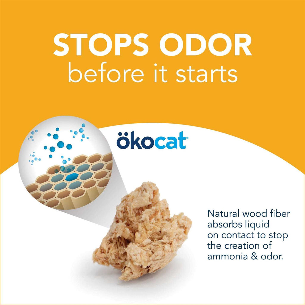 Unscented Clumping Wood Cat Litter J7420