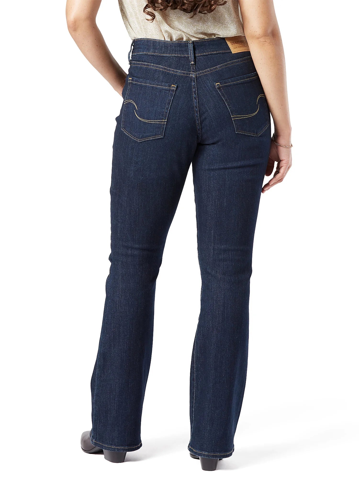 Women's Mid Rise Bootcut Jeans H8172