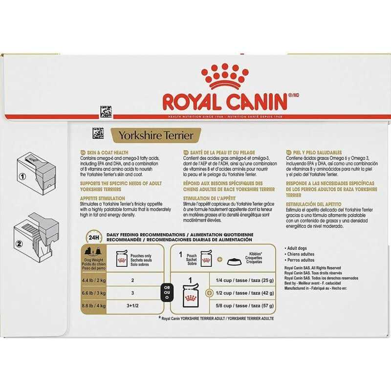 Yorkshire Terrier Adult Wet Dog Food N43619