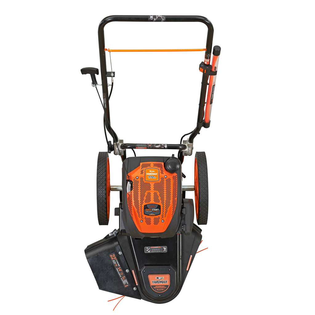 22 in. 170cc Gas Walk Behind String Trimmer Mower V2340