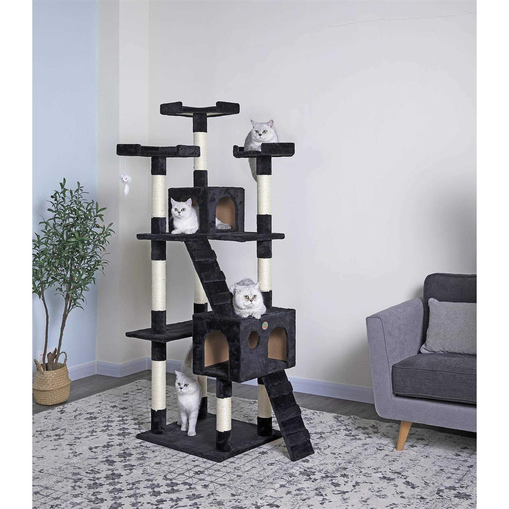 Cat Tree Condo Furniture 72 in. Y30877