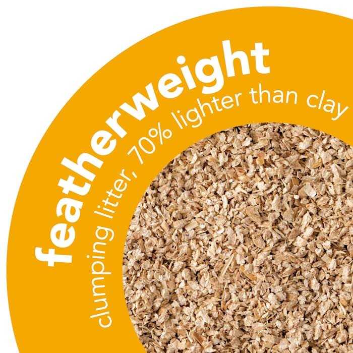 Unscented Clumping Wood Cat Litter J7420