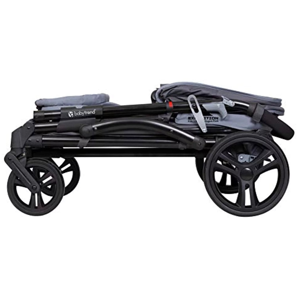 Wagon Stroller, Solid Print Gray P92441