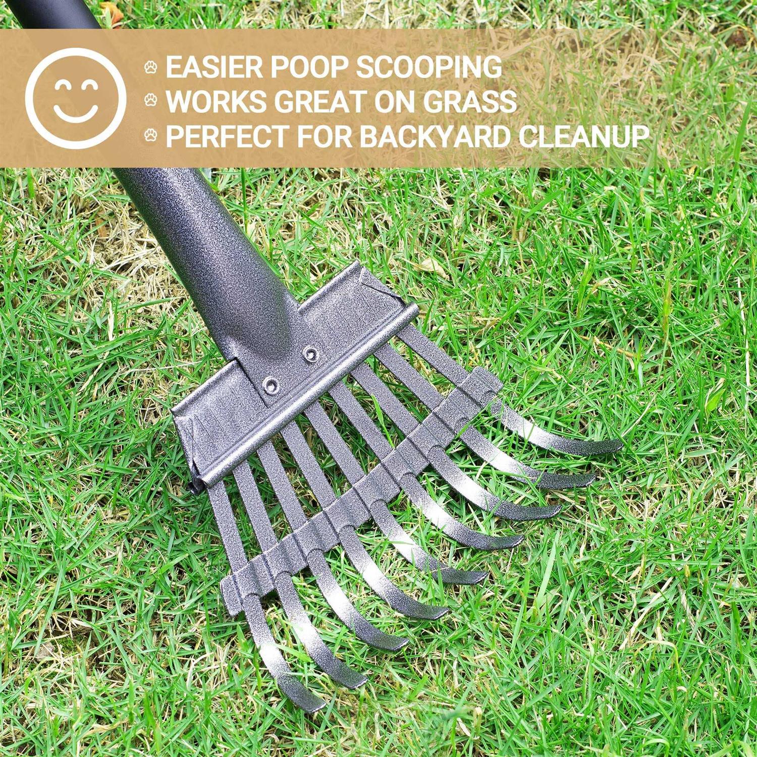 Dog Poop Tray and Rake Set C55074