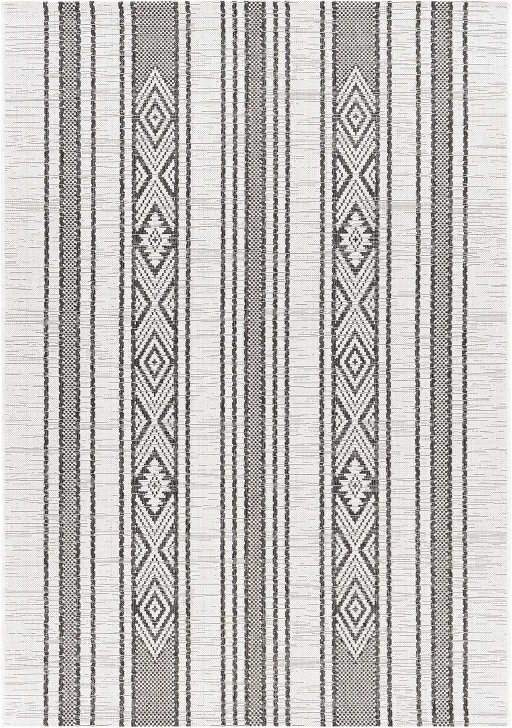 Outdoor Area Rug 5x7 Non Shedding Indoor/Outdoor Carpet for Patio, Porch, Deck, Bedroom, Living Room or Kitchen Y63594