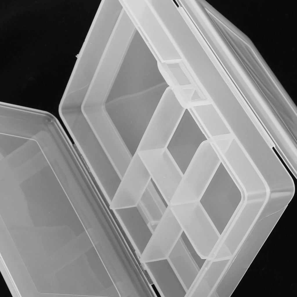 Clear Storage Boxes with Lids, 4 Pack X580