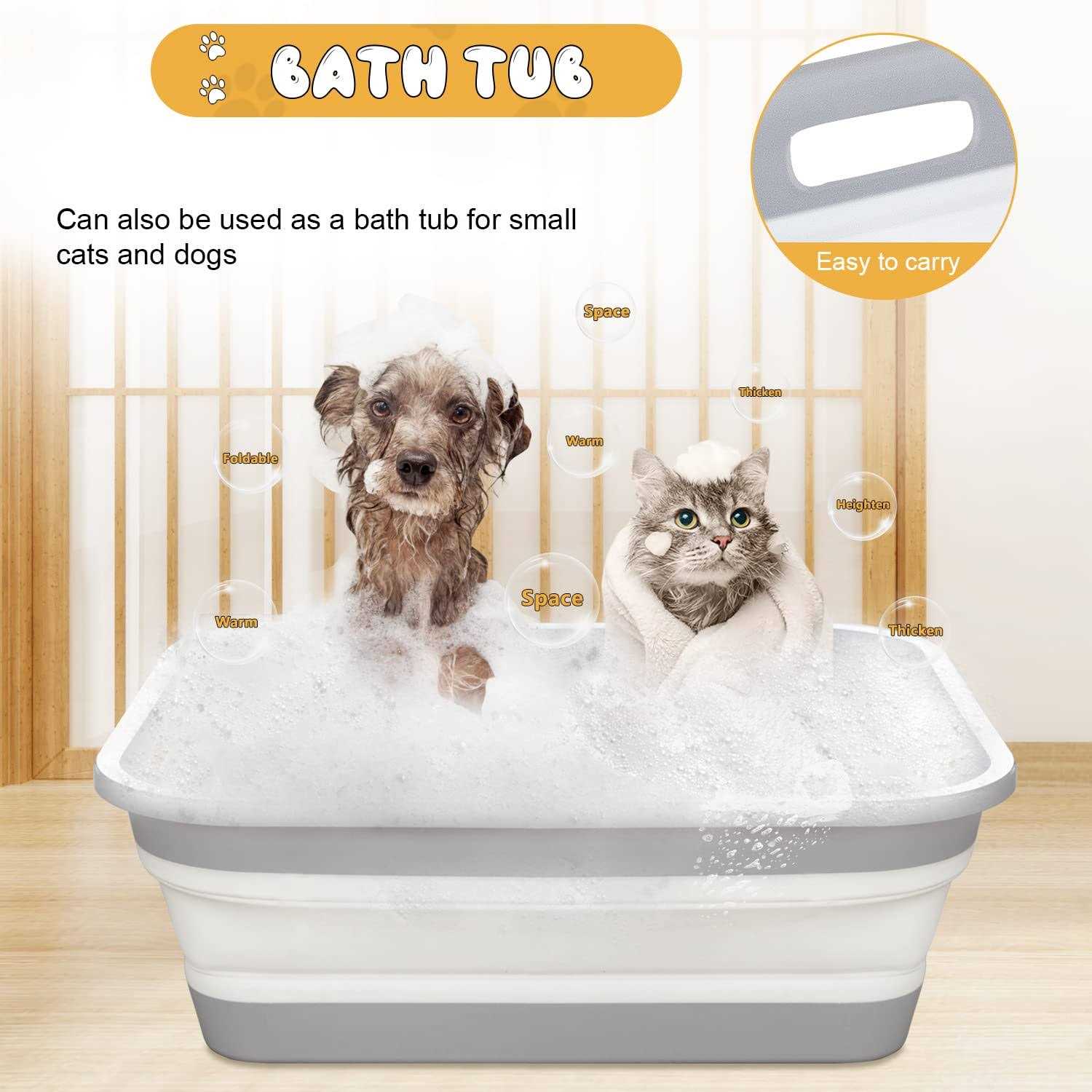 Senior Cat Litter Box Low Entry for Arthritic Disabled Cats W2956